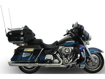 Double Slip-On Muffler Set Endcap Banger Chrome