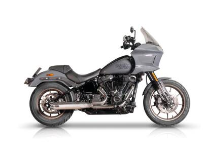 2 in 1 Full System Exhaust Endcap Revolver Stainless Steel Satin