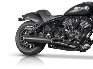 2 in 1 Full System Exhaust Endcap Revolver Black Ceramic...