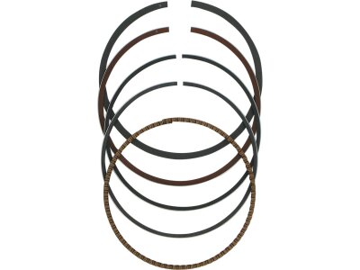 Moly Replacement Piston Ring Set +.020 oversize for 1200 Sportster, 1340 Shovel and EVO Big Twin. +.080 oversize for 1200 Shovel +.020 mm +.080 mm 1200 ccm (73 cui)