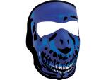 Chrome Skull Neoprene Full Face Mask