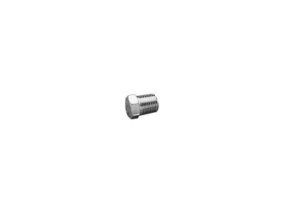1/8" NPT Brake Line Fitting Chrome