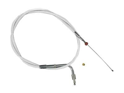 Classic Stainless Idle Cable 45 ° Stainless Steel Clear Coated 35"