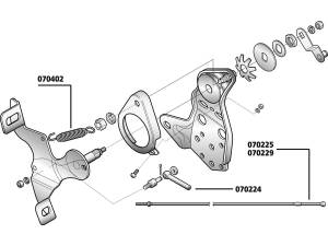 Foot Clutch Spare Parts Foot Clutch Lever Rod
