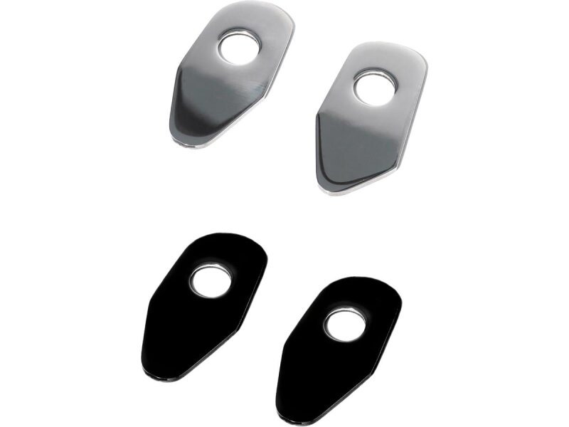Rear Blinkeradapter For M8 Thread Turn Signals Polished