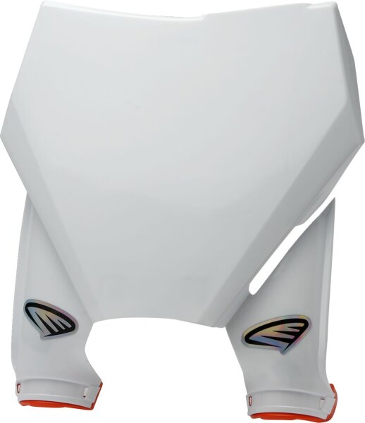 Stadium Number Plate White -