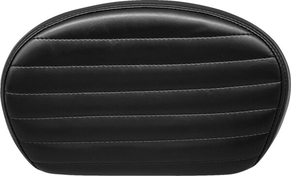 Pad Sissy Bar Pleated Shiny Md