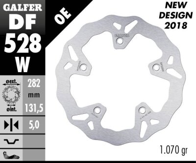 Brake Disc Wave Fixed