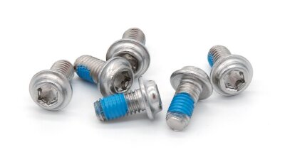 6 Bolts Pack M5x10 For Discs