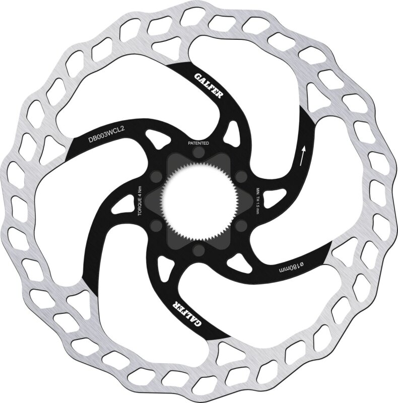 Disc Wave 180x2.0mm C-lock