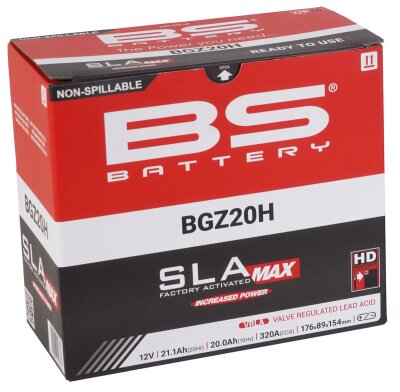 Battery Bs Bgz20h Sla Max
