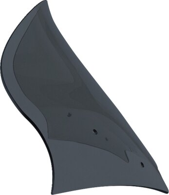 Windshield Flare Fltr Dark Smo