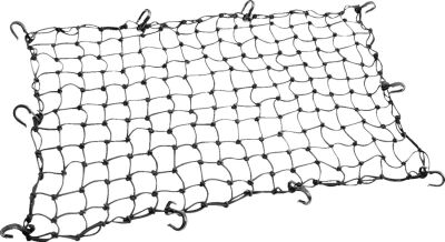 Cargo Net Adjustable Black 24x
