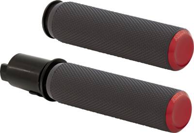 Grip Knurled Tbw Red