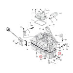 James, O-ring drain, dipstick & oil pump plugs (25pk) | Lieferumfang: Nur ein Teil des abgebildeten Artikels.