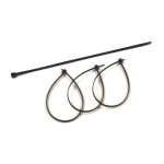 MCS, cable straps. 10.75" (27.5cm). Black |...