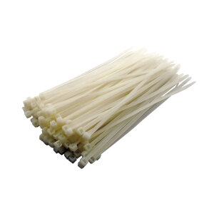 MCS, cable straps. 8" (20cm). White | Lieferumfang: Nur ein Teil des abgebildeten Artikels.