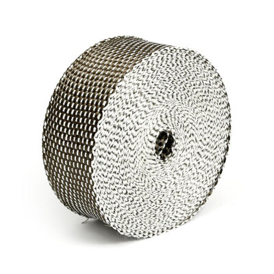 Thermo-Tec, exhaust insulating wrap. 2" wide. Platinum | Lieferumfang: Nur ein Teil des abgebildeten Artikels.