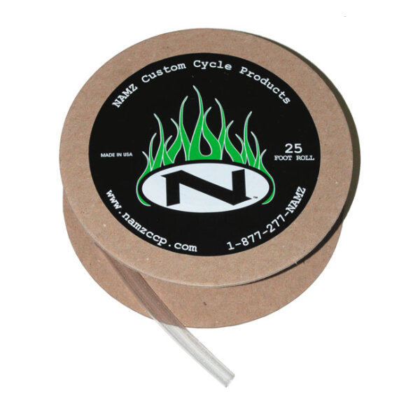 NAMZ, heat shrink tube. 25ft roll, 1/4" (6.35mm)....