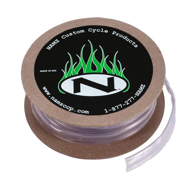 NAMZ, heat shrink tube. 25ft roll, 1/2" (12.7mm). Clear | Lieferumfang: Nur ein Teil des abgebildeten Artikels.