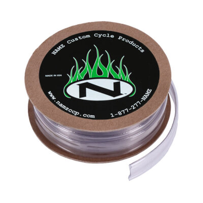 NAMZ, heat shrink tube. 25ft roll, 3/4" (19mm). Clear | Lieferumfang: Nur ein Teil des abgebildeten Artikels.