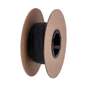 NAMZ, heat shrink tube. 25ft roll, 3/4" (19mm). Black | Lieferumfang: Nur ein Teil des abgebildeten Artikels.