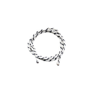 Classic cloth covered wiring, 25ft. roll. White/black |...