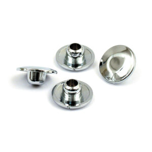 Push-in mushroom allen head plugs 5/16". Chrome |...