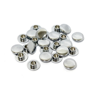 Push-in mushroom allen head plugs M10. Chrome | Lieferumfang: Nur ein Teil des abgebildeten Artikels.