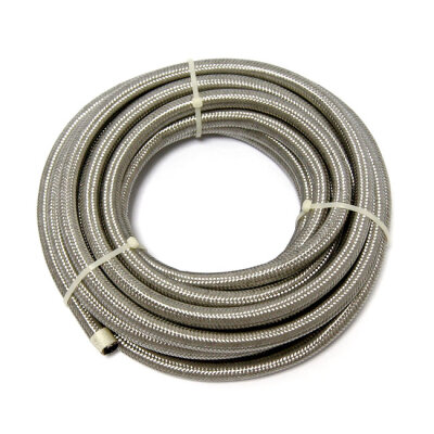Braided hose 5/16" (8mm). Stainless clear | Lieferumfang: Nur ein Teil des abgebildeten Artikels.