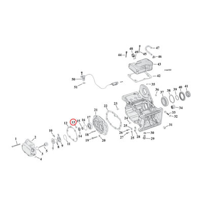ROLL PIN, TRANSMISSION | Lieferumfang: Nur ein Teil des abgebildeten Artikels.