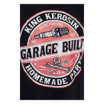 King Kerosin Garage Built t-shirt black Size XL