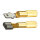 Standard Co, Slide-on terminal connectors 1/4". Yellow | Lieferumfang: Nur ein Teil des abgebildeten Artikels.