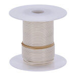 Wire on spool, 18 gauge. 100 ft. White | Lieferumfang:...