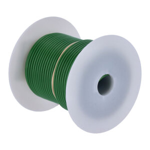 Wire on spool, 14 gauge. 100 ft. Green | Lieferumfang:...
