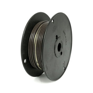 Wire on spool, 10 gauge. 100 ft. Brown | Lieferumfang:...