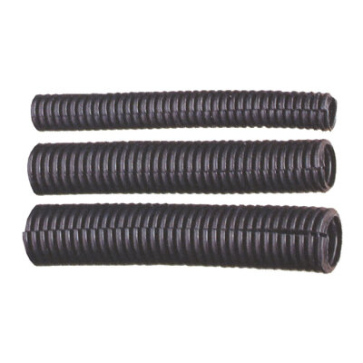 PVC split wiring loom. 50ft, 1/4" I.D. (6.35mm). Black | Lieferumfang: Nur ein Teil des abgebildeten Artikels.