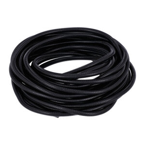 PVC split wiring loom. 50ft, 3/8" I.D. (9.53mm)....
