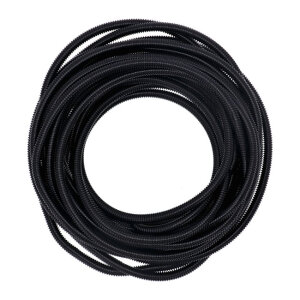 PVC split wiring loom. 50ft, 3/8" I.D. (9.53mm)....