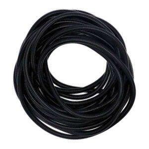 PVC split wiring loom. 50ft, 7/16" I.D. (11.1mm)....