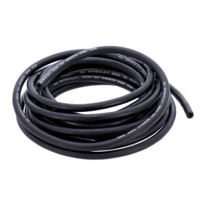 MCS, black neoprene fuel / oil line hose, 6mm (1/4") | Lieferumfang: Nur ein Teil des abgebildeten Artikels.