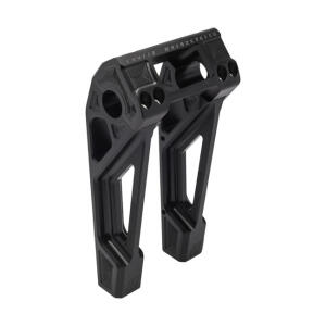 Kodlin, Fastback risers for OEM digital speedo. 8". Black