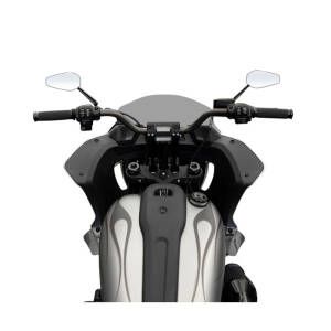 Kodlin, Fastback risers for OEM digital speedo. 8". Black