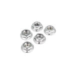 1/4-20 flange nut chrome - 25 pack | Lieferumfang: Nur...