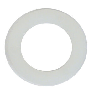 Gardner-Westcott, drain plug seal washer. White nylon |...