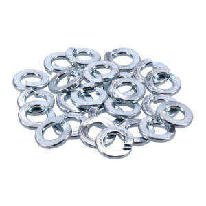 Zinc lockwasher, 1/2 inch - 25 pack | Lieferumfang: Nur ein Teil des abgebildeten Artikels.