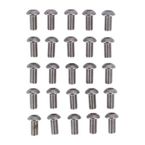 M6 X 8MM BUTTONHEAD BOLT, STAINLESS | Lieferumfang: Nur ein Teil des abgebildeten Artikels.