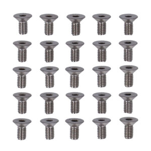 M4 x 8mm flathead allen bolt, stainless | Lieferumfang: Nur ein Teil des abgebildeten Artikels.