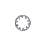 Zinc int. lockwasher, #6 - 25 pack | Lieferumfang: Nur...