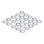 Zinc int. lockwasher, 5/16 inch - 25 pack | Lieferumfang: Nur ein Teil des abgebildeten Artikels.